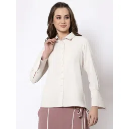 Office & You Off White Full Sleeves Shirt-picture-47