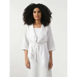 Office & You White Plain Jacket-picture-15