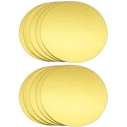 offroad 9 INCH Round Flower Cut Cake Board (Pack OF 6) Paper Cake Server-picture-32