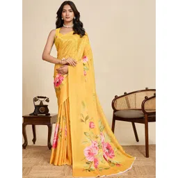 OFLINE SELECTION Women Floral Printed Saree-picture-18