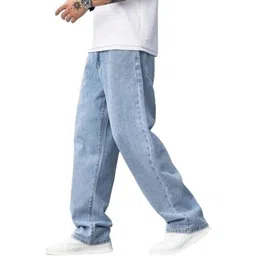 often look Men Slim Fit Mid-Rise Light Fade Jeans-picture-11