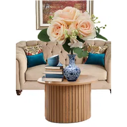 OGI INTERIORS Orange Hydrangea Artificial Flower-picture-29