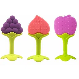 ogzglam Non Toxic Toddler and Infant Baby Tooth Baby Toy Textured Silicone Teether-picture-16