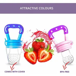 ogzglam Silicone Baby Infant Fruit Feeder Dummy Pacifier Newborn Nipple ( Pack of 2) Feeder-picture-11
