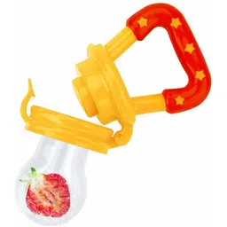 ogzglam Silicone Food and Fruit Nibbler For Kids ( Yellow ) Feeder-picture-14