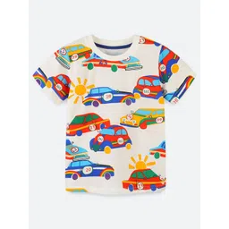 Oh Rare Boys Printed Extended Sleeves Applique T-shirt-picture-12