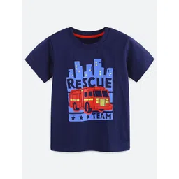 Oh Rare Boys Typography Printed Applique T-shirt-picture-34