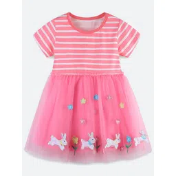 Oh Rare Girls Print Fit & Flare Dress-picture-11