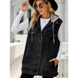 Oh Rare Hooded Denim Jacket-picture-25