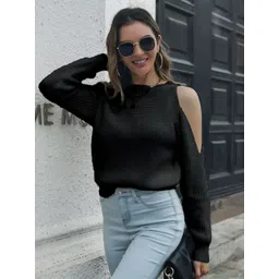 Oh Rare Women Cable Knit Pullover-picture-36