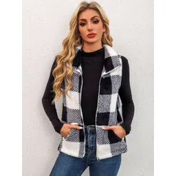 Oh Rare Women Checked Jacket-picture-27