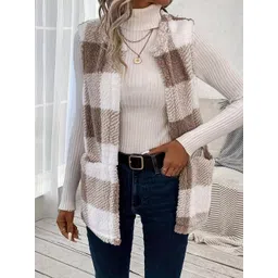 Oh Rare Women Checked Lightweight fwd Jacket-picture-11