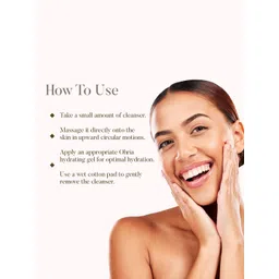 Ohria Ayurveda Papaya & Yoghurt 100% Soap Free Moisturizing Facial Cleanser - 200 ml image 2