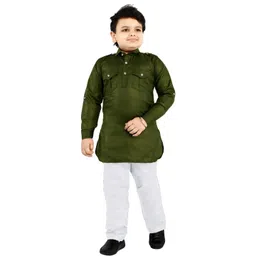 OJ TREND Boys Cotton Silk Kurta & Salwar-picture-19