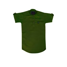 OJ TREND Kids-Boys Black Kurtas image 4