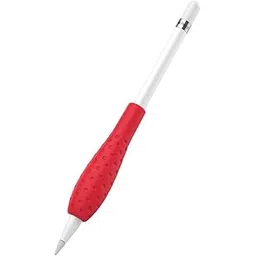 OJOS Silicone Grip Holder Protective Sleeve Cover Case Compatible with Apple Pencil 1st / 2nd Generation, Red-picture-12