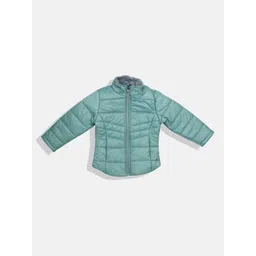 Okane Girls Mock Collar Padded Jacket-picture-14