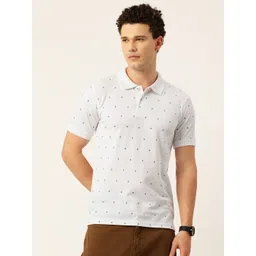 Okane Men Printed Polo Collar T-shirt-picture-24