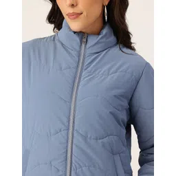Okane Mock Collar Padded Jacket image 2