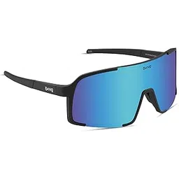 okno Eyewearlabs Sunglasses For Men & Women | Polarized Sports Over-Sized Unilens Wrap-Around Branded Stylish Spectacles | 100% UV Protection Shades | Cricket Sports Cycling Driving Trekking & More-picture-30