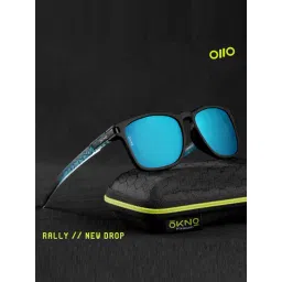 OKNO Moto X2 Blue UV Protection Square Unisex Sunglasses-picture-42