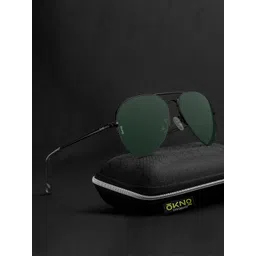 OKNO Unisex Aviator Sunglasses with Polarised and UV Protected Lens-picture-13