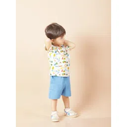 Ola! Otter Kids Conversational Printed Oversized T-shirt-picture-30