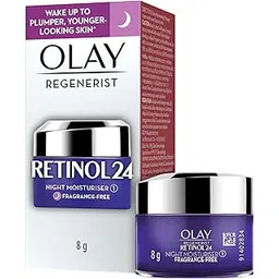 Olay Retinol Night Cream- Mini |with Retinol & Niacinamide |Wake up to plump and bouncy skin from Day 1 |Suitable for Normal, Dry, Oily & Combination skin |8 gm-picture-48