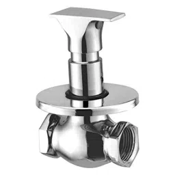 Oleanna GL-23FC Global 1 inch Brass Silver Chrome Finish Flush Cock-picture-13