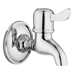 Oleanna MC-01BC Magic Brass Silver Chrome Finish Bib Cock with Wall Flange-picture-20