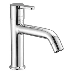 Oleanna OE-05PCHN Orange Brass Silver Chrome Finish High Neck Pillar Cock-picture-36