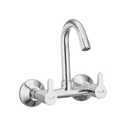 Oleanna OE-17SM Orange Brass Silver Chrome Finish Sink Mixer-picture-38