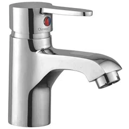 Oleanna Orange Brass Silver Chrome Finish Single Lever Basin Mixer-picture-42