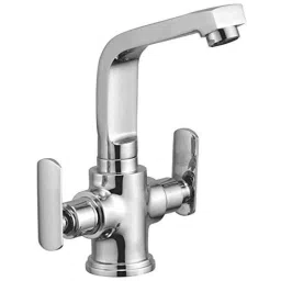 Oleanna Speed Brass Silver Center Hole Basin Mixer-picture-46
