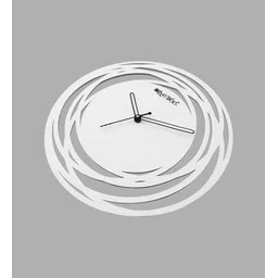 olive tree Jumilla White Engineered Wood Wall Clock image 4