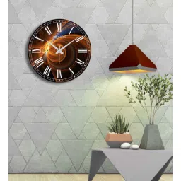 olive tree Antonio Brown Engineered Wood Wall Clock-picture-36