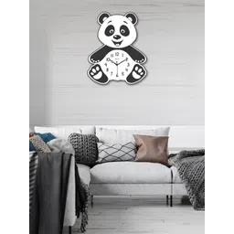 OLIVE TREE Black & White Contemporary Wall Clock-picture-26