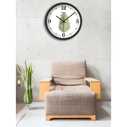 OLIVE TREE Black & White Printed Contemporary Wall Clock-picture-26