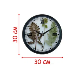 OLIVE TREE Black Printed Contemporary Wall Clock image 5