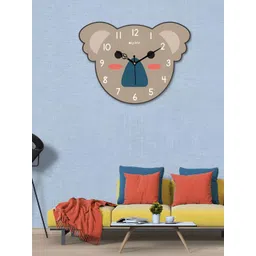 OLIVE TREE Brown Contemporary Wall Clock-picture-19