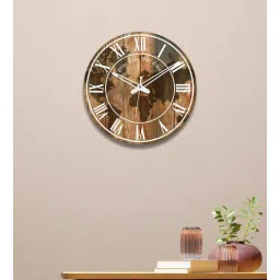 olive tree Lavery Brown Engineered Wood Wall Clock-picture-38