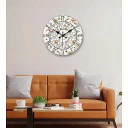 olive tree Matrix White Engineered Wood Wall Clock-picture-25