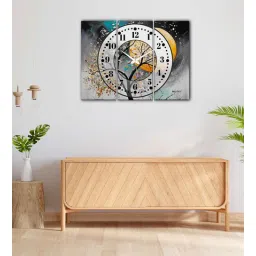 olive tree Moon Night 24 Inches Clock With Wall Art-picture-39