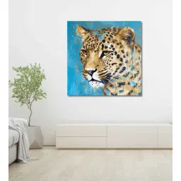 olive tree Tiger Canvas Pine Wood 24x24 Art Print-picture-20