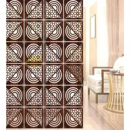 olive tree Walnut Engineered Wood Hanging Wood Divider-picture-24