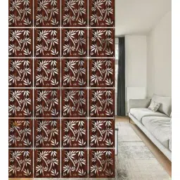 olive tree Walnut Engineered Wood Hanging Wood Divider-picture-13