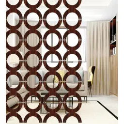 olive tree Walnut Engineered Wood Hanging Wood Divider-picture-25