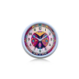 OLIVE TREE White & Multi-Color Printed Contemporary Wall Clock image 2