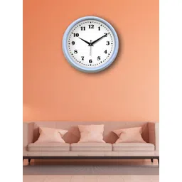 OLIVE TREE White & White Contemporary Wall Clock-picture-24