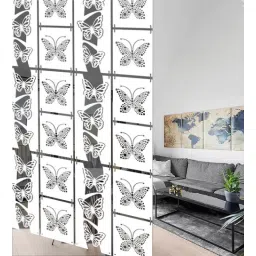 olive tree White Engineered Wood Wall Hanging Room Divider Panel-picture-31